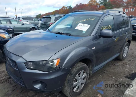 2012 Mitsubishi Outlander Es из США, поврежденный, VIN JA4AS2AW0CU002268